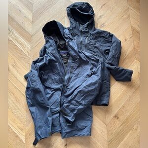 Patagonia liner jacket & shell